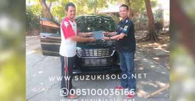 Terima kasih telah membeli mobil baru Suzuki New Ertiga bersama BAMBANG PRAM, Sales Suzuki Solo