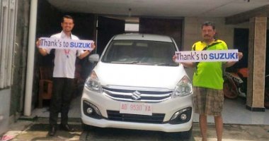 Terima kasih kepada Bapak Doso di Pajang Solo yang telah membeli mobil baru Suzuki New Ertiga GX bersama BAMBANG PRAM, Sales Suzuki Solo