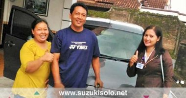 Terima kasih keluarga ibu Betty yang telah membeli mobil baru Suzuki Ertiga bersama mbak Yuli - Team Bambang Pram, Dealer Suzuki Solo, Solo Indonesia Utama