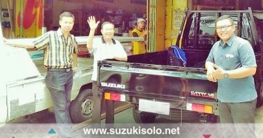 Terima kasih keluarga bapak Ricard yang telah membeli mobil baru Suzuki Carry Pickup bersama mas Adit - Team Bambang Pram, Dealer Suzuki Solo, Solo Indonesia Utama