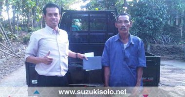 Terima kasih telah membeli mobil baru Suzuki Carry Pickup di Solo Raya bersama Bambang Pram, Dealer Suzuki Solo, Solo Indonesia Utama