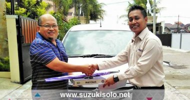 Terima kasih bapak Susilo yang telah membeli mobil baru Suzuki Ertiga bersama mas Simblo - Team Bambang Pram, Dealer Suzuki Solo, Solo Indonesia Utama