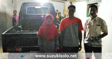 Terima kasih keluarga bapak Gino di Tawangmangu, Kanganyar, Solo yang telah membeli mobil baru New Carry Pickup FD, bersama Simblo - Team Bambang Pram, Dealer Suzuki Solo Indonesia Utama