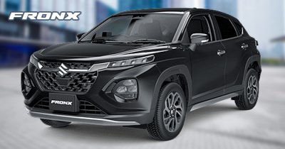 Warna Cool Black Suzuki Fronx