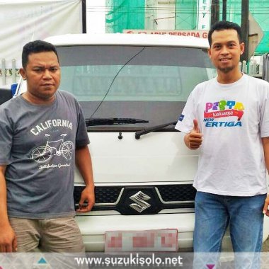 Terima kasih bapak Widodo di Boyolali, Solo yang telah membeli mobil baru New Carry Pickup FD, BAMBANG PRAM, Dealer Suzuki Solo Indonesia Utama