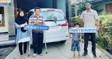 Terima kasih kepada Bapak Prasetyo di Sragen yang telah membeli mobil baru Suzuki New Ertiga bersama BAMBANG PRAM, Sales Suzuki Solo