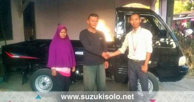 Terima kasih keluarga ibu Khasanah yang telah membeli mobil baru Suzuki New Carry Pick Up bersama ARIF, team Bambang Pram, Sales Suzuki Solo