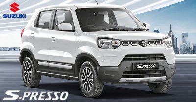 Warna White Suzuki S-Presso