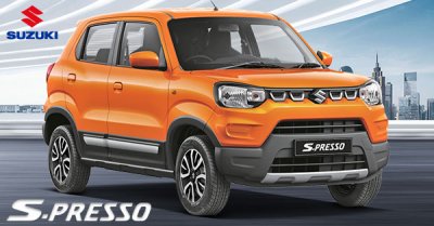 Warna Sizzle Orange Suzuki S-Presso
